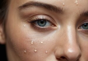 Can You Put Makeup Over a Pimple Patch: A pimple patch with makeup applied over it