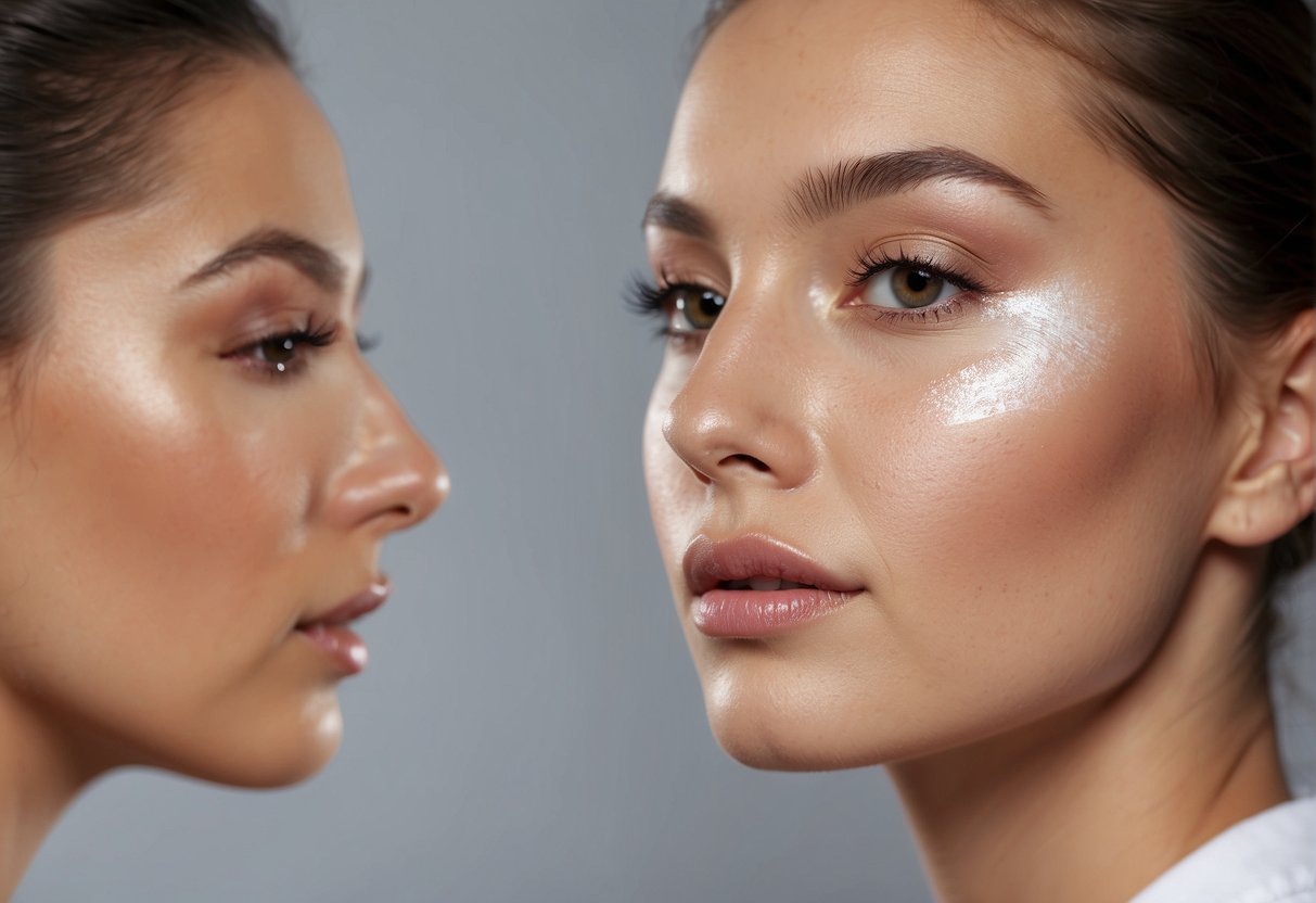 How to Make Your Makeup Last All Day: Clean, moisturized skin with primer applied. Set with translucent powder. Use long-lasting foundation and setting spray for all-day wear