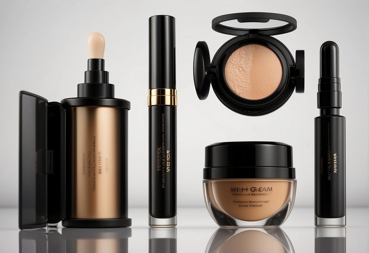 Is Sheglam Makeup Safe: A sleek, modern makeup product with "Sheglam Makeup Safety Profile" prominently displayed on the packaging