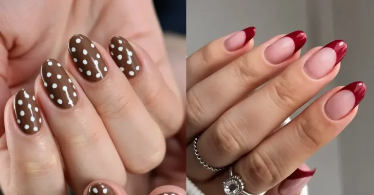 simple fall nails