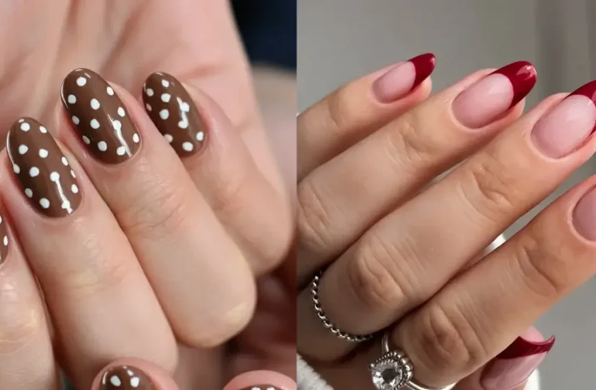 simple fall nails