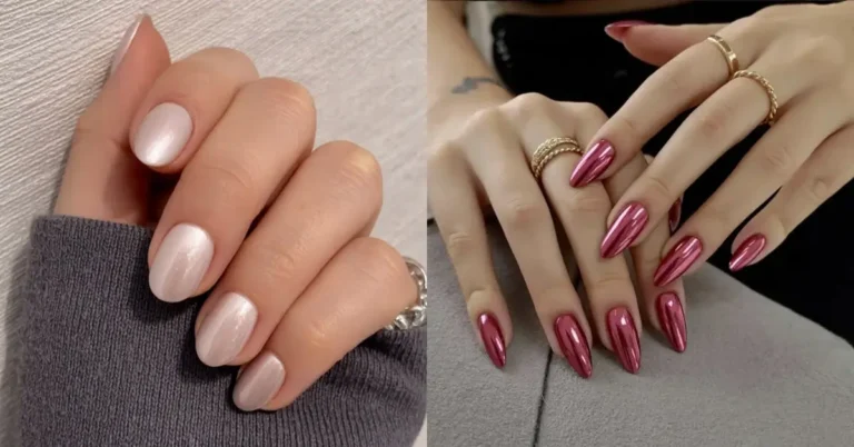 metallic nails